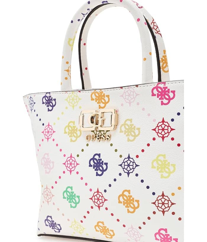 Guess Emelie Women's bags Multicolor Faux Leather Tote Mini New