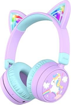 iClever Meow Cookies Headphones & Earbuds Pink New
