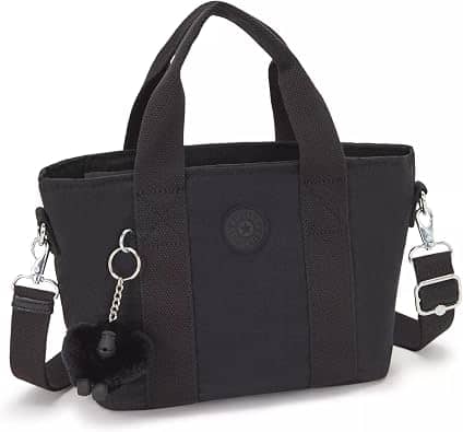 Kipling Minta Shoulder Bag Women's bags Medium Black Nylon New