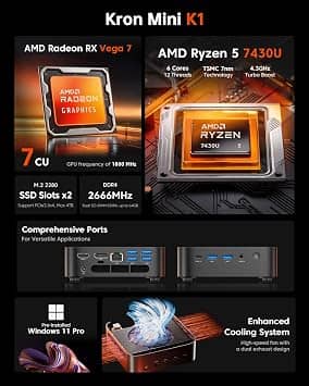 ACEMAGIC K1 7430U Computers New