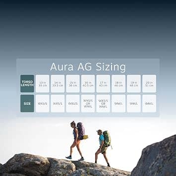 Osprey Aura AG LT Backpack Women's bags Green 65L WXS/S Used - Like New