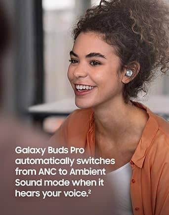 Samsung Galaxy Buds Pro 3 Headphones & Earbuds Silver Refurbished - Excellent