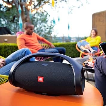 JBL Boombox Portable Bluetooth Speakers Black New