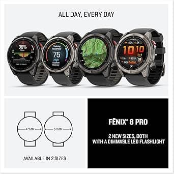 Garmin Garmin Fenix 8 Pro Smartwatches