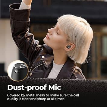 SoundPEATS Free2 classic Headphones & Earbuds Black New