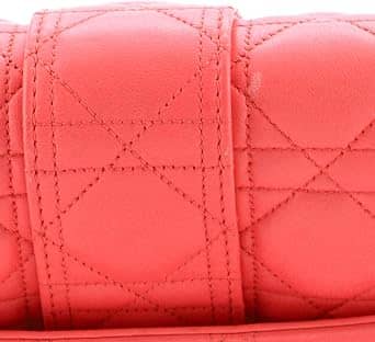 Dior Miss Dior Top Handle Women's bags Medium Powder Pink Lambskin Silver New