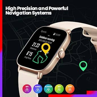 Amazfit Amazfit GTS 3 Ivory White Smartwatches 42mm New