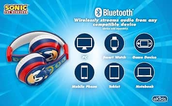 eKids SO-B52 Headphones & Earbuds Blue New