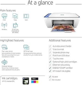 HP DeskJet 2655 Printers New