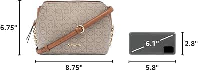 Calvin Klein Hailey Crossbody Women's bags Unspecified Micro Pebble New