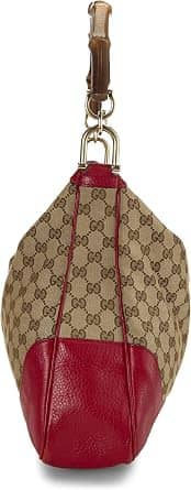 Gucci Diana Shoulder Bag Women's bags Large Red Canvas Gold New