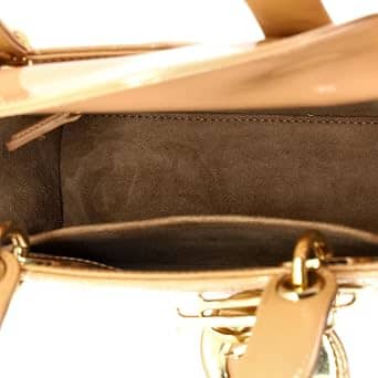 Dior Lady Dior Top Handle Women's bags Unspecified Black Leather New