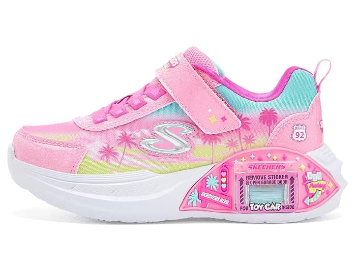 Skechers Garage Sneaker Pink Full Size Run New