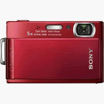 Sony DSCT300 Digital Cameras Red New Body Only