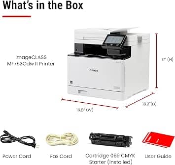 Canon Color imageCLASS MF753Cdw II Printers New
