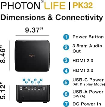 Optoma PK32 Projectors New