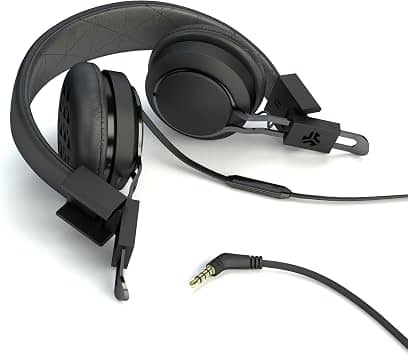 JLab INTRO Headphones & Earbuds Black New