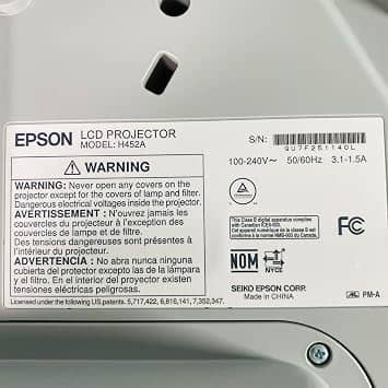 Epson V11H452520W-cr Projectors Refurbished - Good