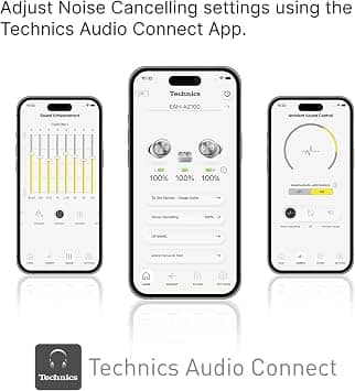 Technics EAHAZ100EK Headphones & Earbuds Black New