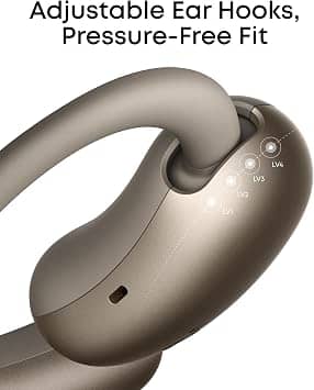 Soundcore AeroFit Headphones & Earbuds Brown New