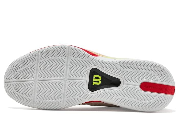 Wilson Rush Tour 5 Sneaker White New