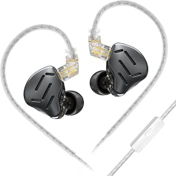 kz Zax Headphones & Earbuds Black New