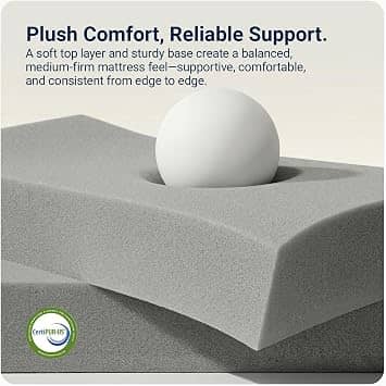 Avenco Gel Memory Foam Mattress Mattresses New Full 12"