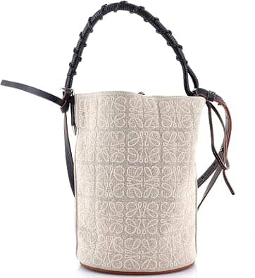 Loewe Gate Bucket Bag Women's bags Medium Beige Canvas New