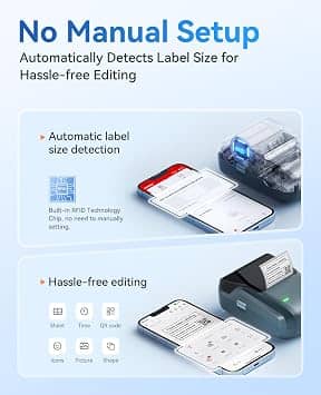 NIIMBOT B1 Label Maker Printers New