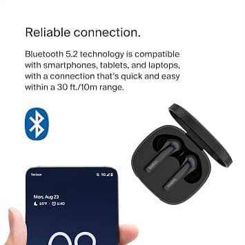Belkin SoundForm Motion Headphones & Earbuds Black New