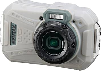 Pentax WG-1000 OLIVE Digital Cameras Green Used - Like New Body Only