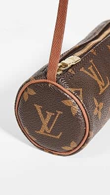 Louis Vuitton Papillon Pouch Women's bags One Size Brown Monogram New