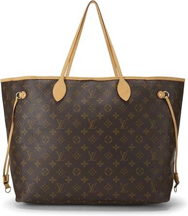 Louis Vuitton Neverfull Tote Women's bags MM Brown Monogram Canvas New