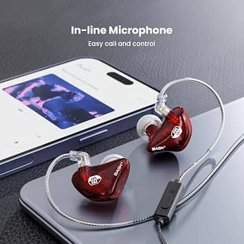 BASN Bsinger Pro Headphones & Earbuds Black New