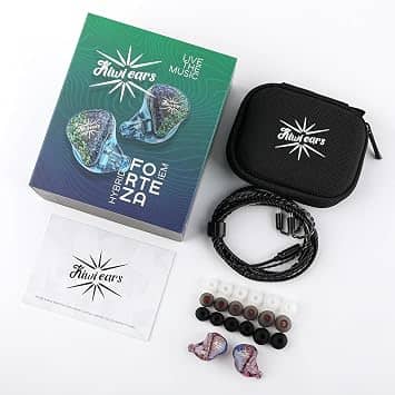 Kiwi Ears Forteza Headphones & Earbuds Purple New