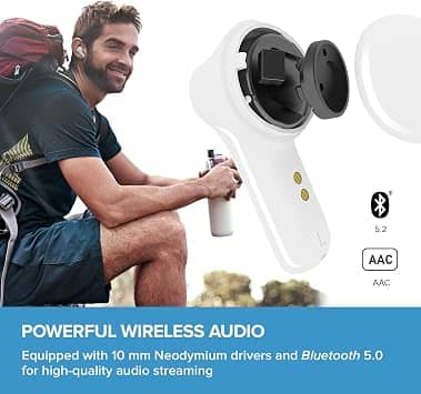 Creative Zen Hava Headphones & Earbuds Blue New