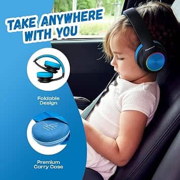 PowerLocus PLED Headphones & Earbuds Black New