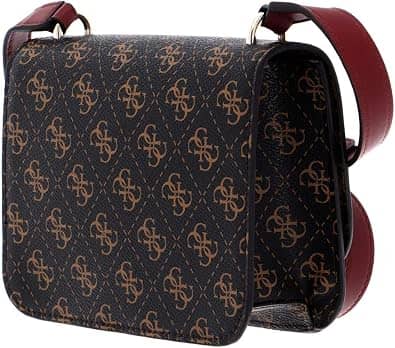 Guess Noelle Crossbody Women's bags Unspecified Black Saffiano Faux Leather New