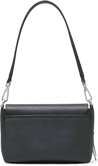 Calvin Klein Ava Shoulder Bag Women's bags One Size Black Saffiano New