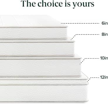 Zinus Foam and Spring Mattress Mattresses New Twin 10"