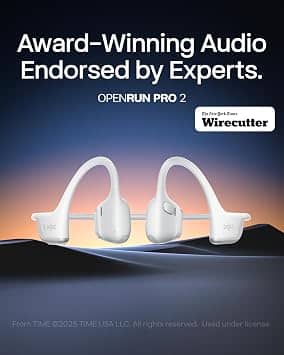 Shokz OpenRun Pro 2 Headphones & Earbuds Blue New