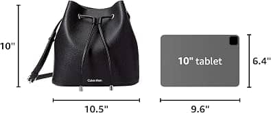 Calvin Klein Gabrianna Bucket Bag Women's bags Unspecified Grey Novelty New