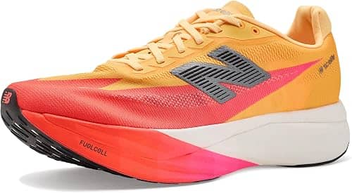 New Balance FuelCell SuperComp Elite v5 Sneaker Orange/White M 7.5 / W 9