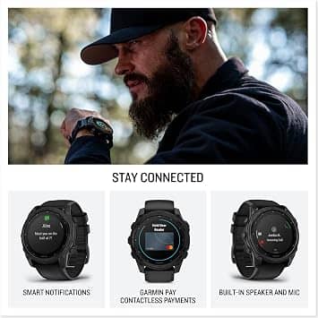 Garmin tactix 8 – 51 mm, Solar Smartwatches Black 51mm New