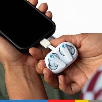 Skullcandy Ecobuds Headphones & Earbuds Glacier New