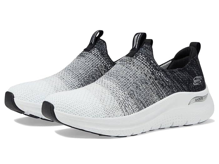 Skechers Arch Fit 2.0 Sneaker White Full Size Run New