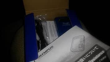 Olympus TG-320 Digital Cameras Blue New Body Only