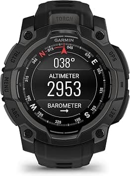 Garmin Instinct 3 – 50 mm, AMOLED Smartwatches Gray 50mm New