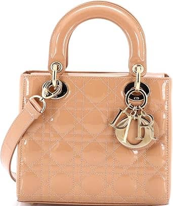 Dior Lady Dior Top Handle Women's bags Unspecified Black Leather New