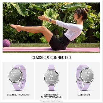 Garmin Lily 2 Active Smartwatches Gold 51mm Aluminum Bluetooth New
